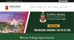 Desktop Screenshot of kappasigma.org